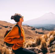 Enjoying the view. Enjoying the view.